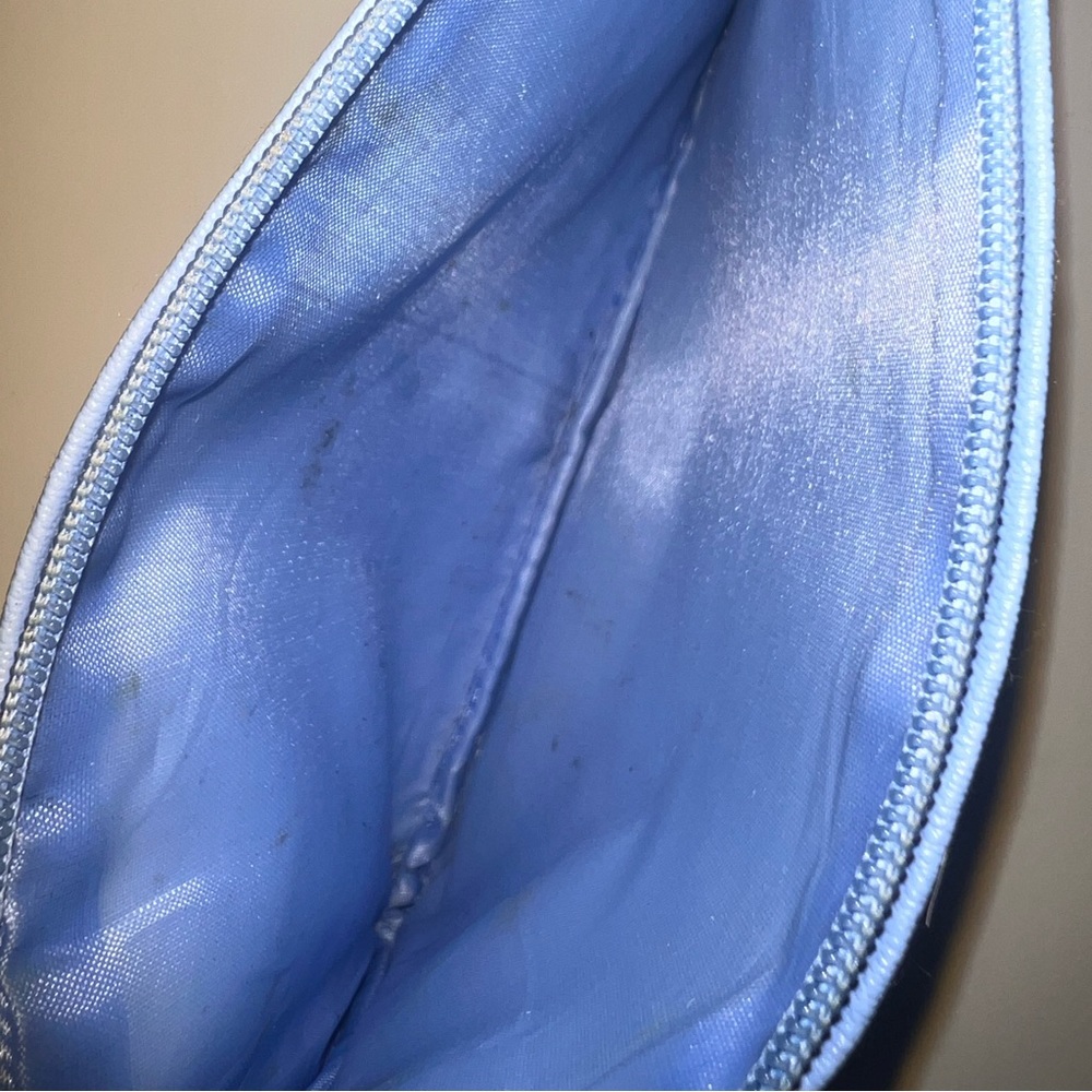 Striped Blue Ipsy Cosmetics Bag - Picture 5 of 9